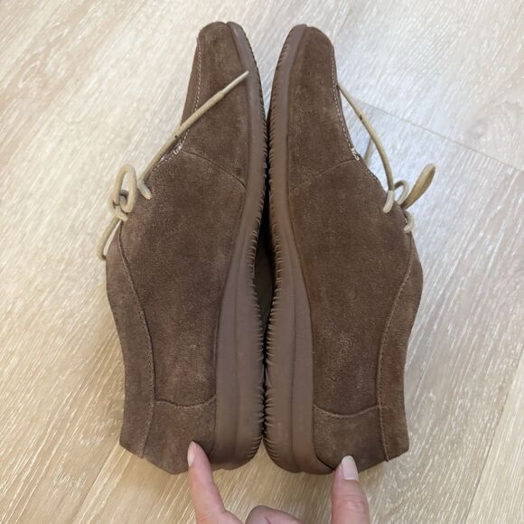 NEW B.O.C. by Born Womens Suede Leather Brown Moccasins Loafers Shoes Sz 11 - Picture 10 of 11